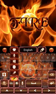 Fire Keyboard android App screenshot 3