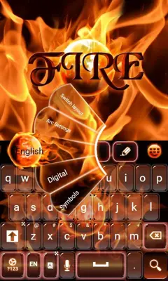 Fire Keyboard android App screenshot 5